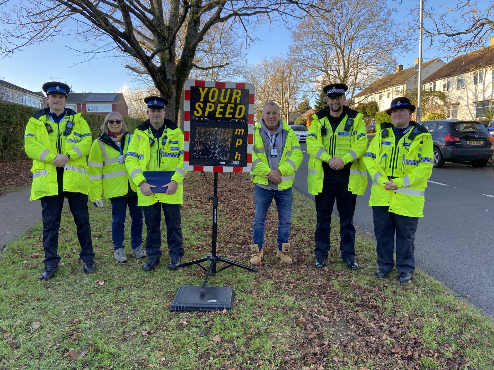 Officers and OPCC Staff at Drivesafe event