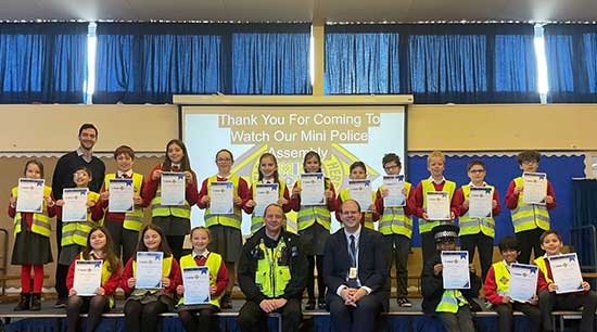 PCC with class of mini-police